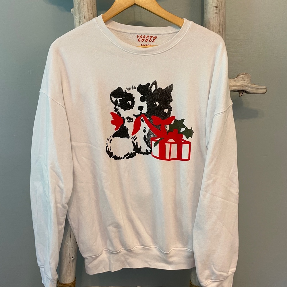 White Holiday Sweater